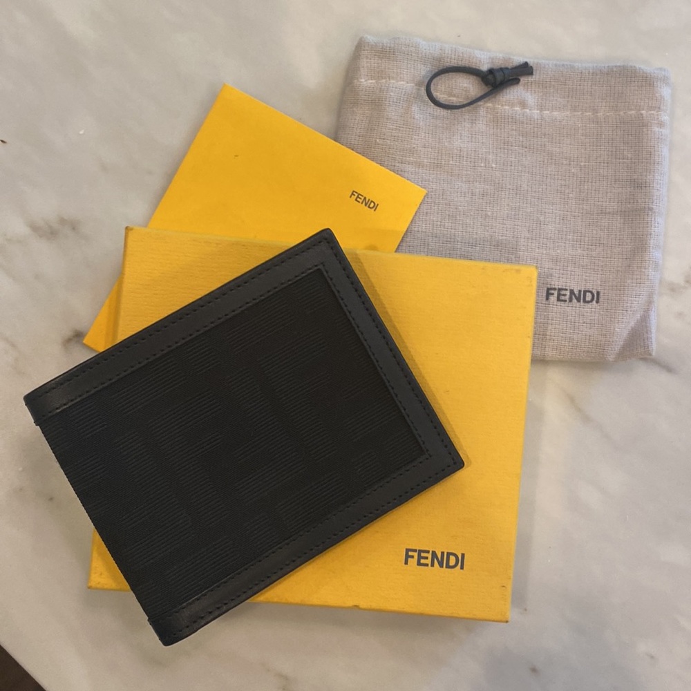 Brand new authentic Fendi wallet (in original dust bag and box)
